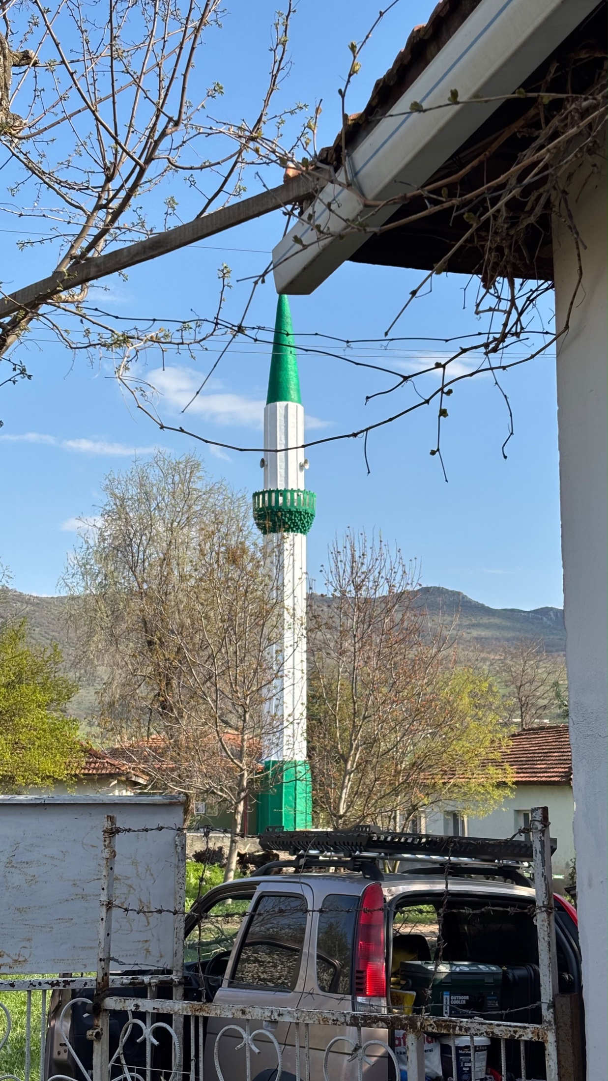 Yeşil-beyaz minare projesi